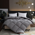 Máy có thể giặt được Quilted Plush Microfiber Điền vào đệm chăn